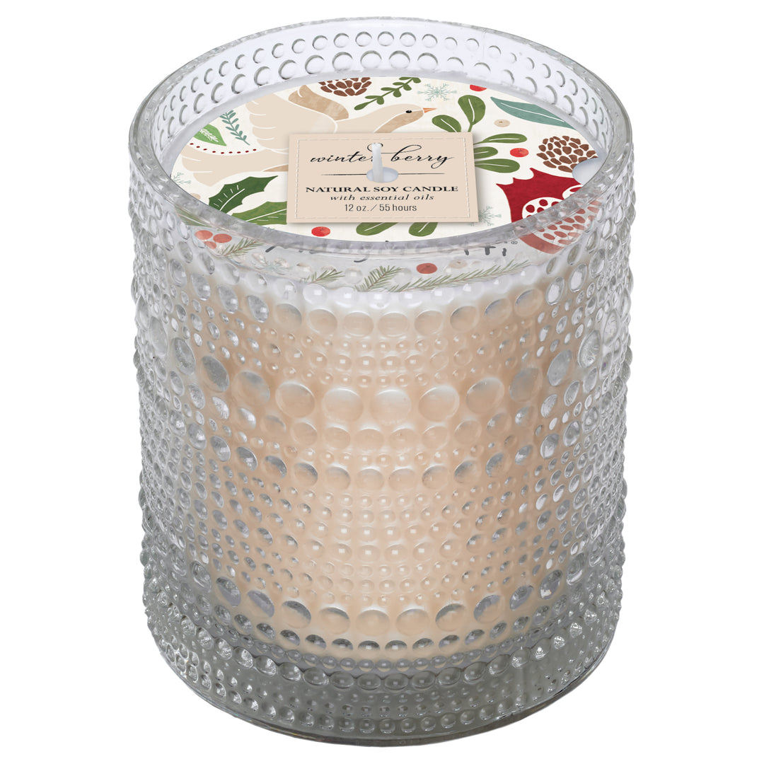 Winter Berry Soy Candle - 12 oz