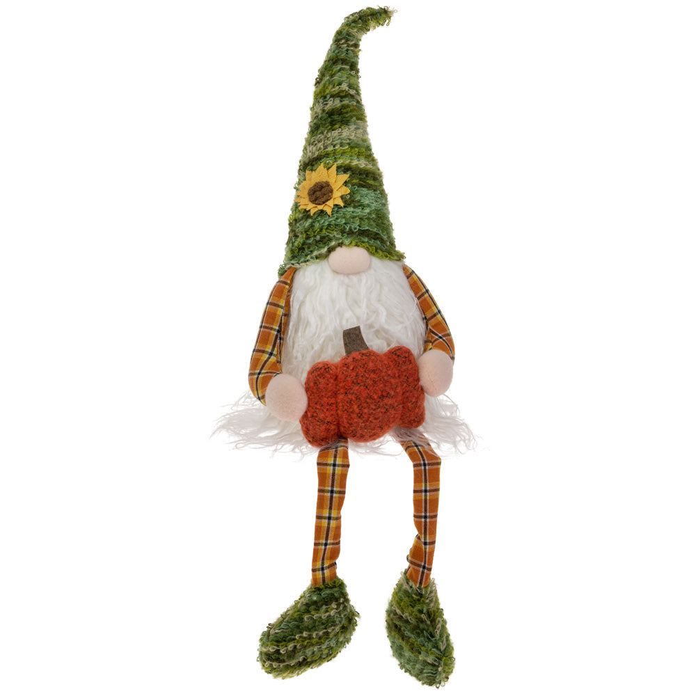 Griffin Green Hat &amp; Pumpkin Gnome