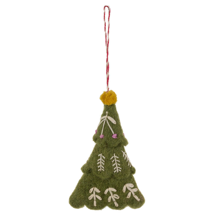 Christmas Tree Ornament felt