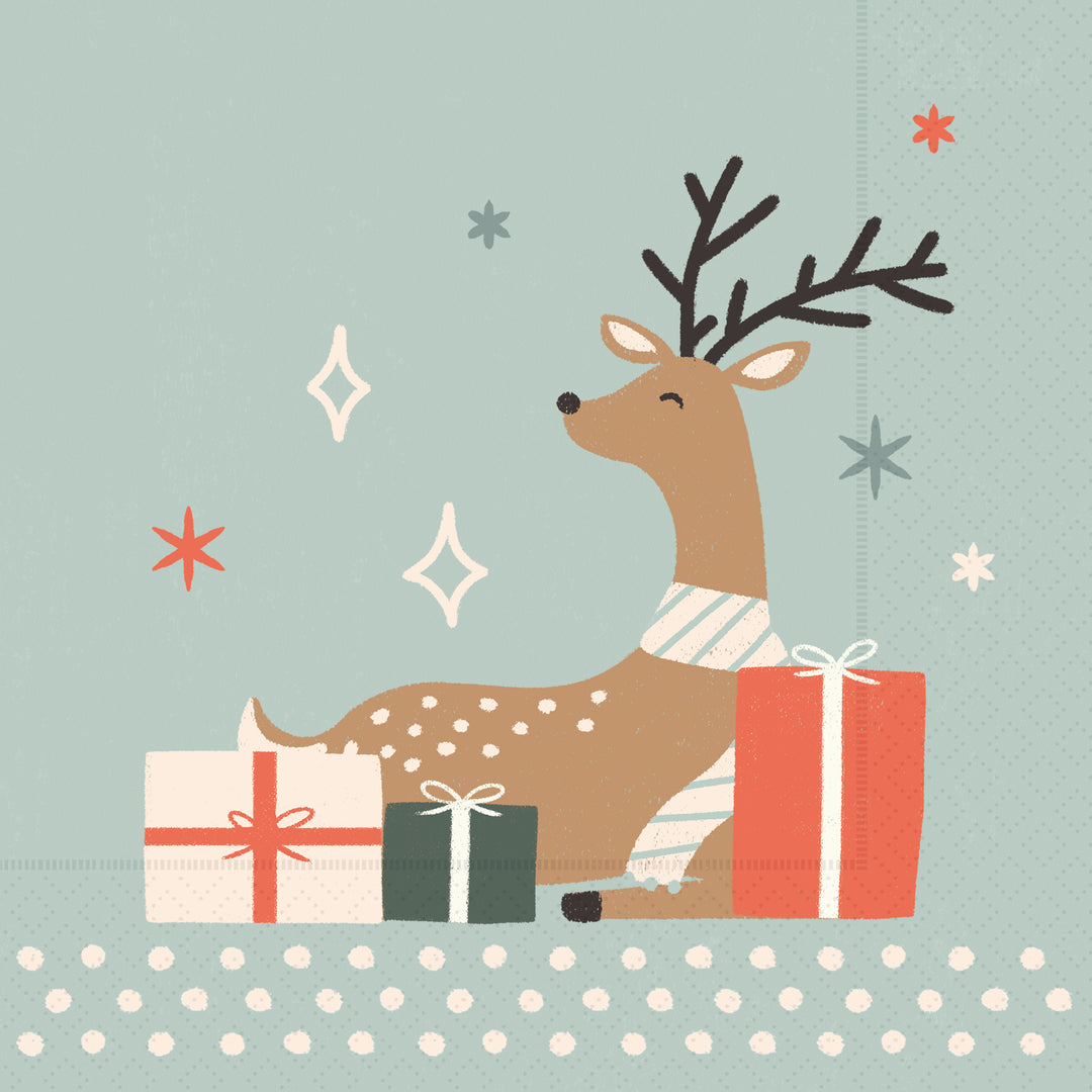 Dancing Deer Presents Lunch Napkin