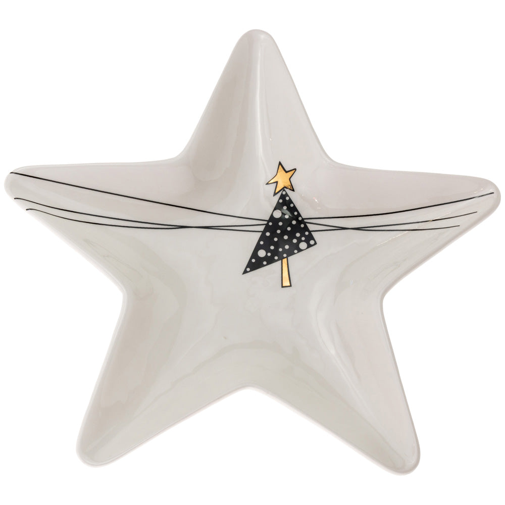 DENISE'S TREE STAR PLATE