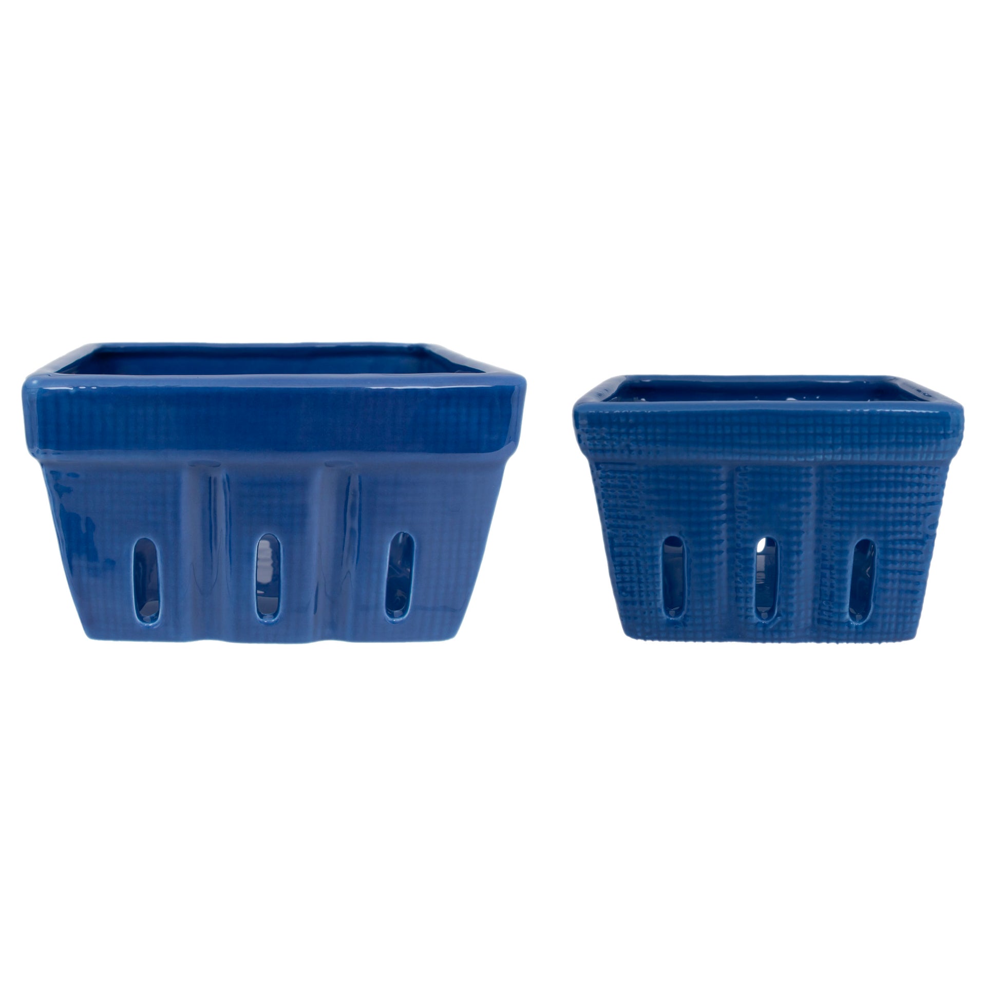 Blue Berry Bowls Set of 2