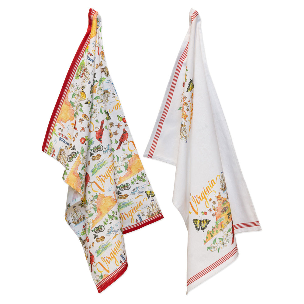 Virginia Tea Towels (Set of 2)