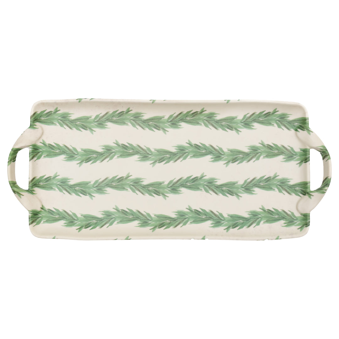 Leaf and Stem Small Melamine Tray