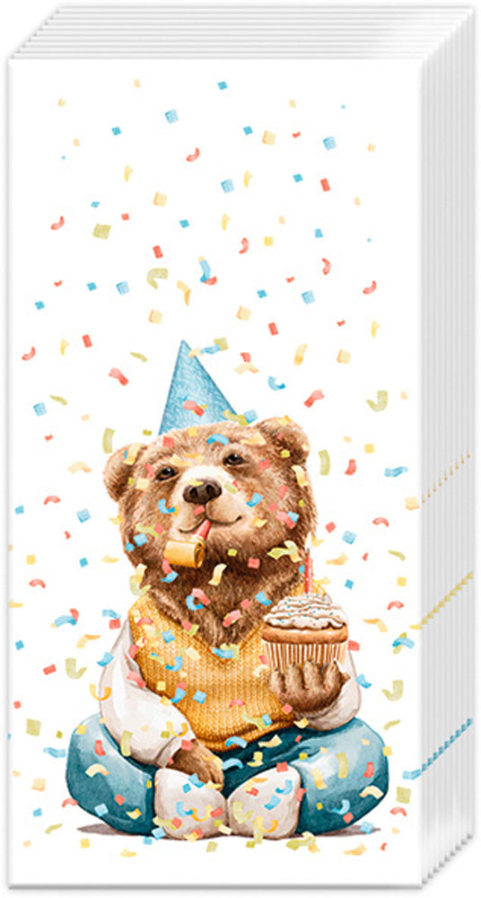Happy Teddy Pocket Tissue