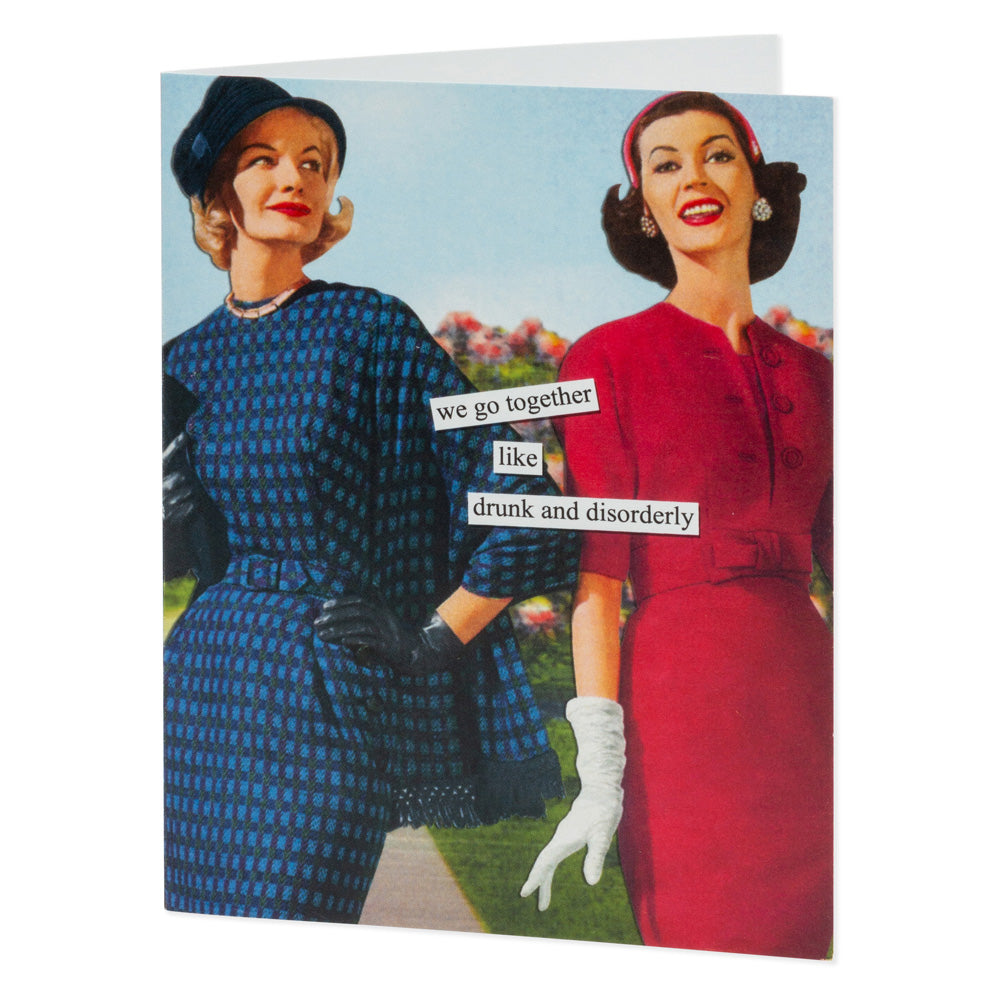 Anne Taintor Birthday Card Disorderly