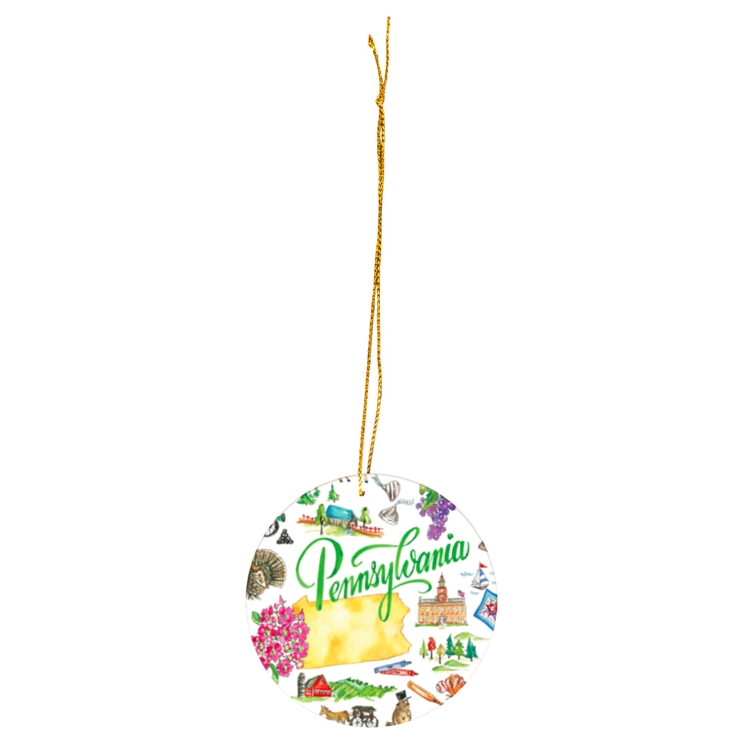 Pennsylvania State Ornament