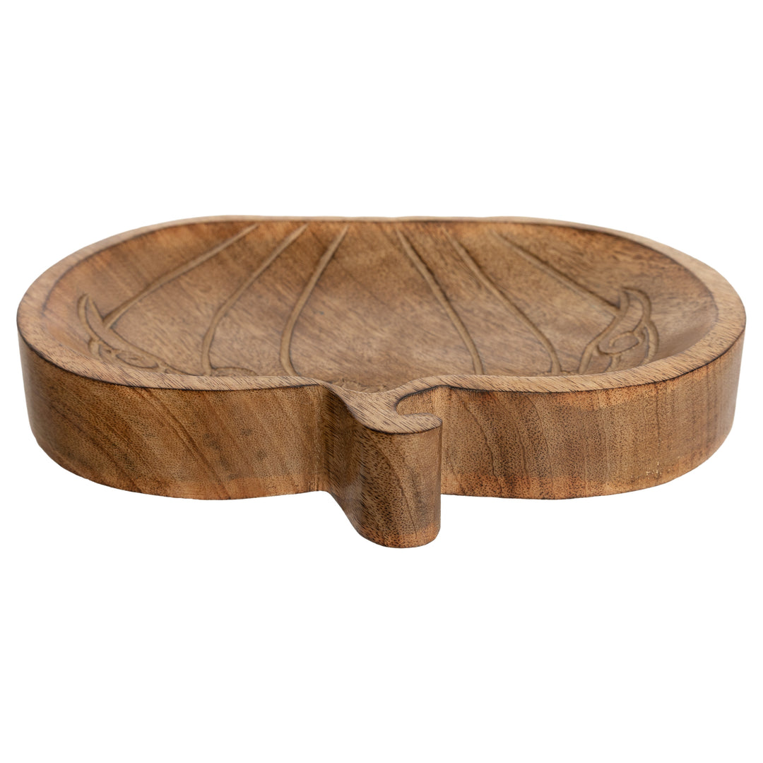 Engraved Pumpkin Tray Small