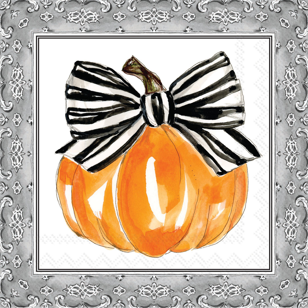Cute As A Pumpkin Cocktail Napkin