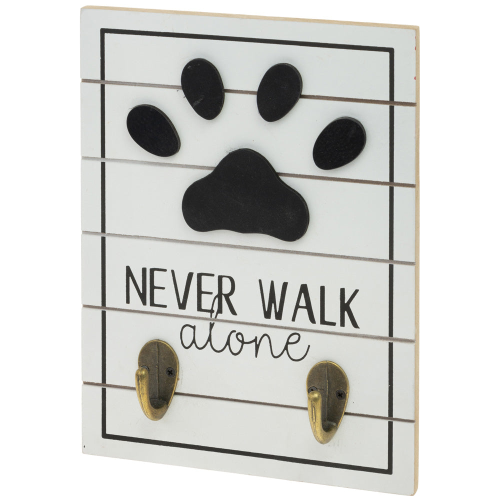 NEVER WALK ALONE HOOK SIGN