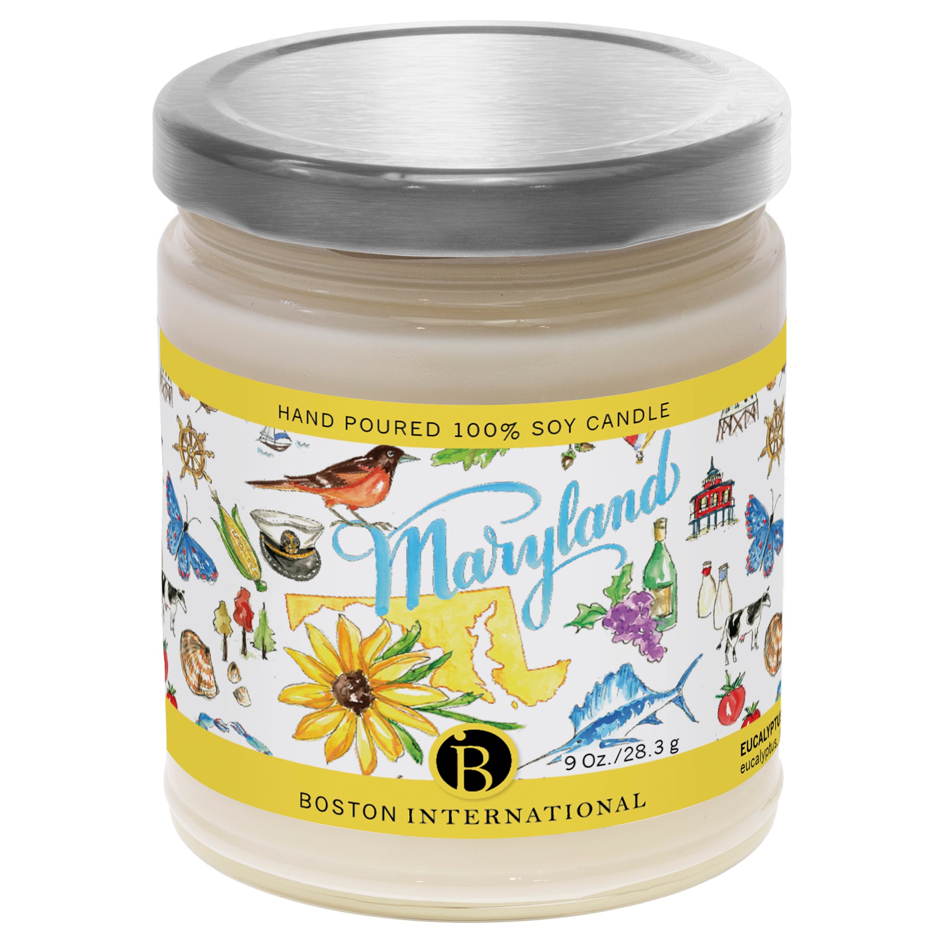 Maryland State Candle