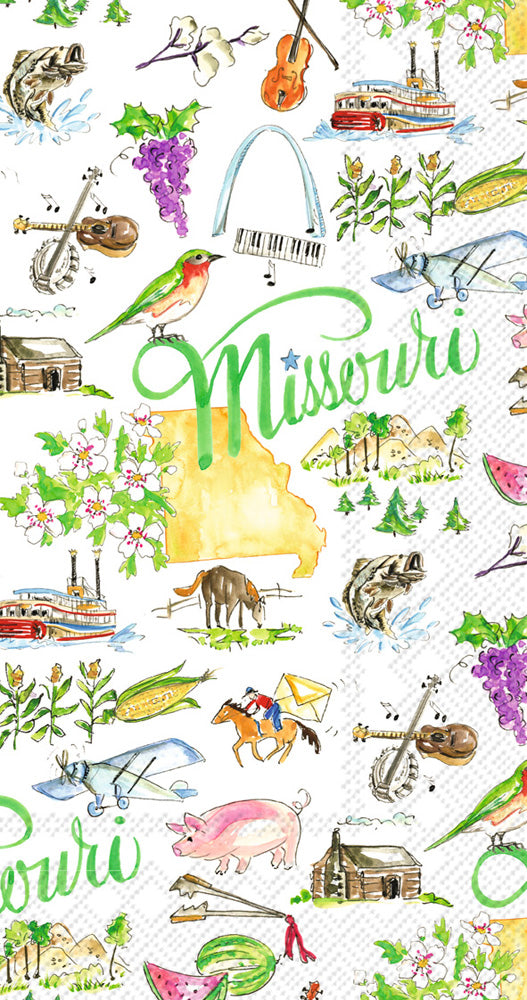 Missouri State Collection Guest Towel