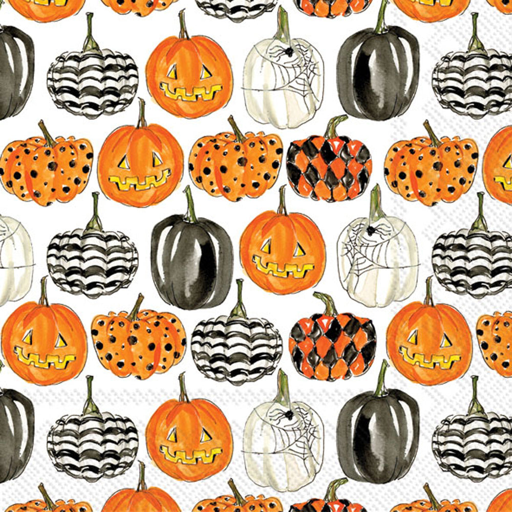 Pumpkin Pattern Lunch Napkin