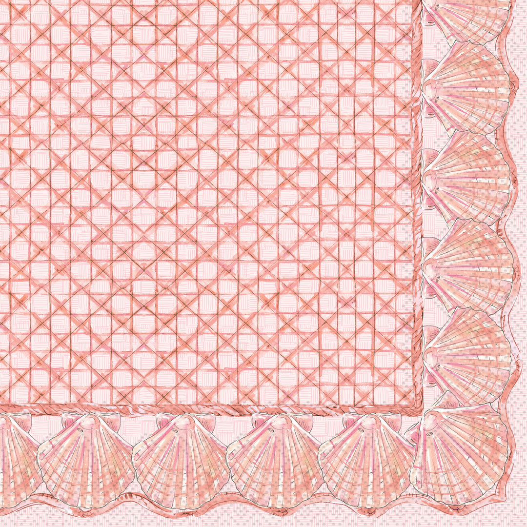 Coral Shells Lunch Napkin