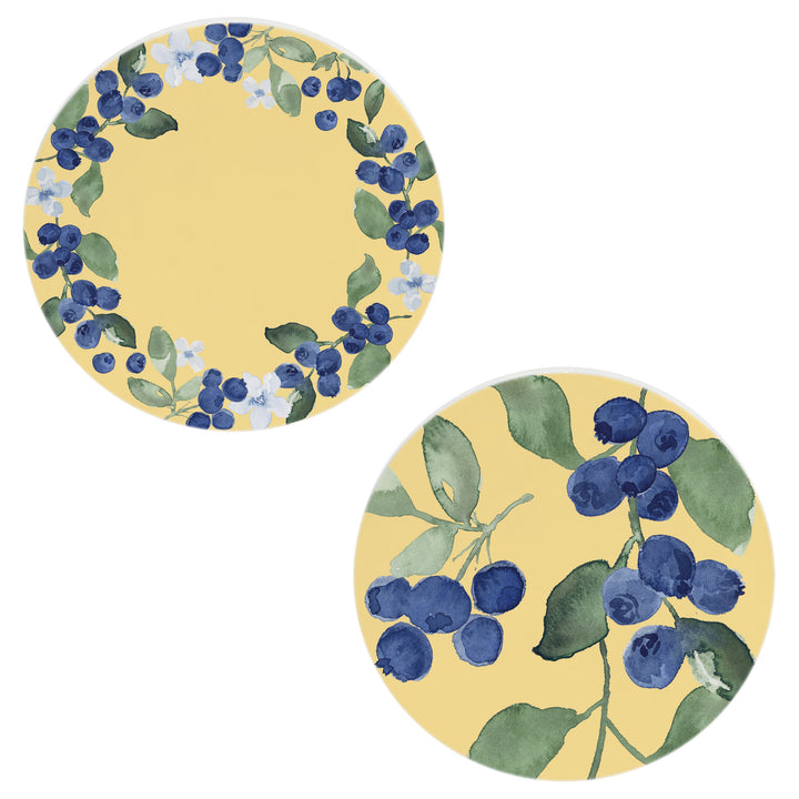 Blueberry Coasters