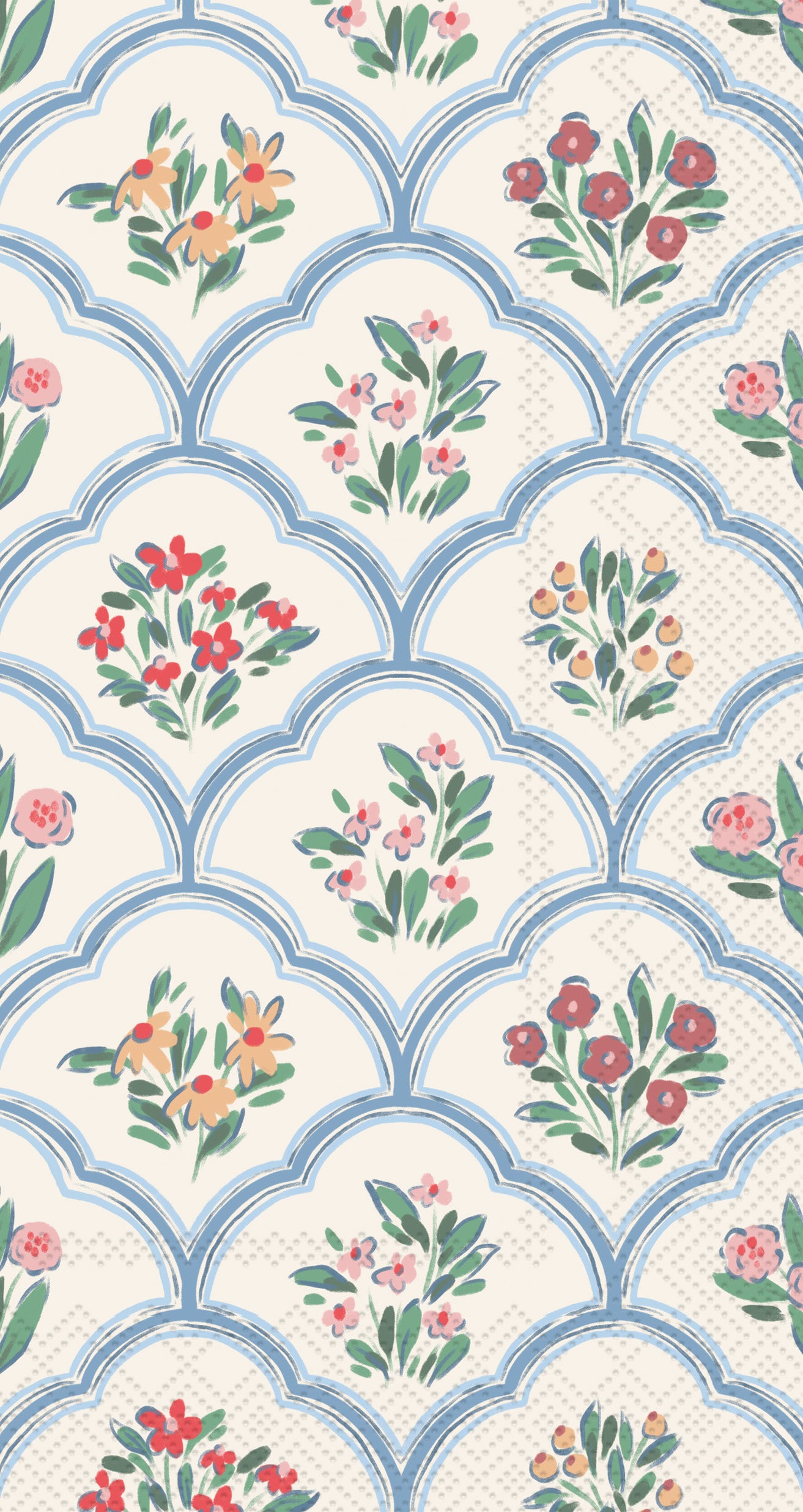 Joyful Lattice Guest Towel