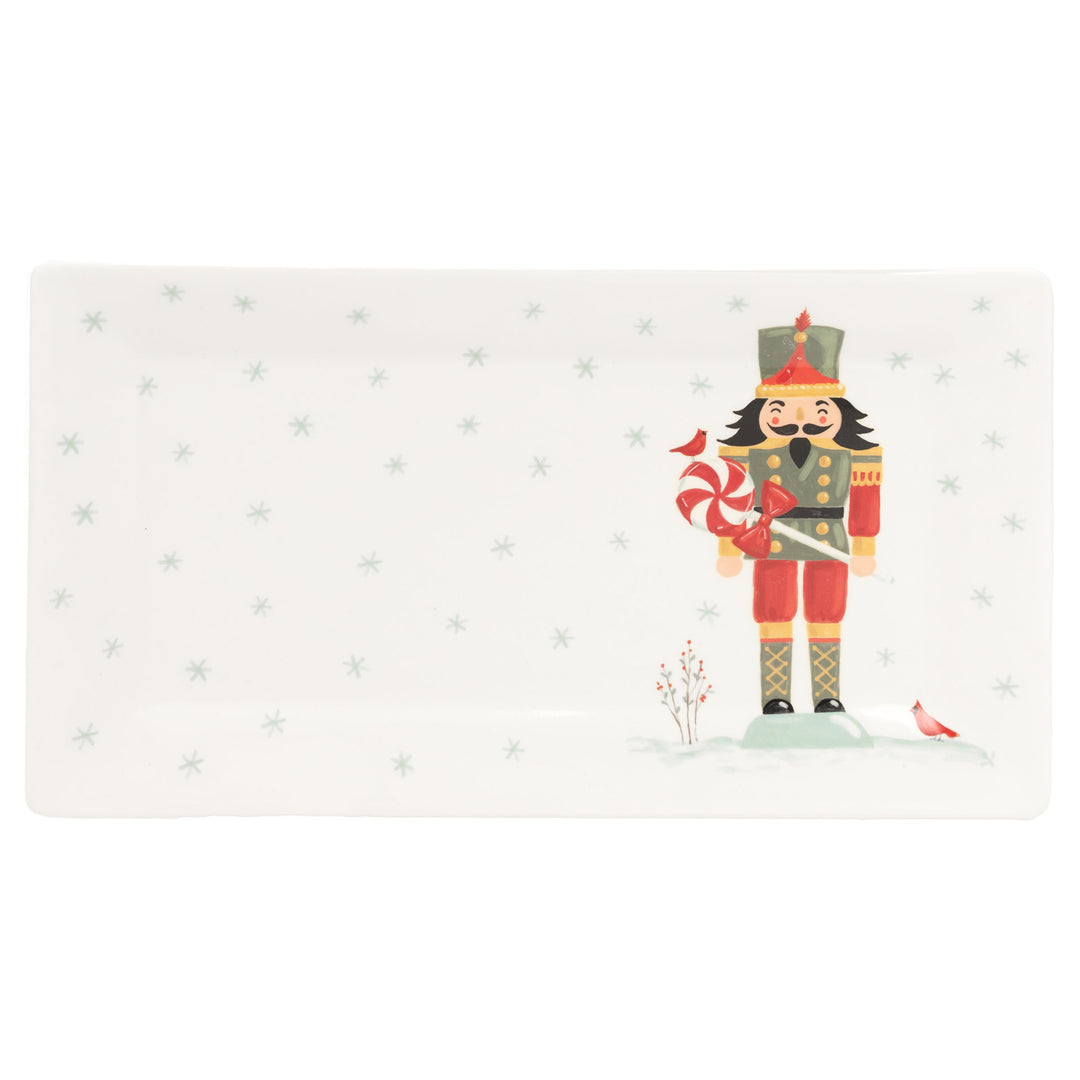 Frosty Fun Nutcracker Platter Small