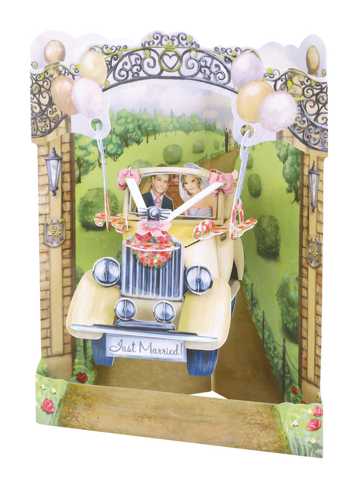 Wedding Car Swing Card