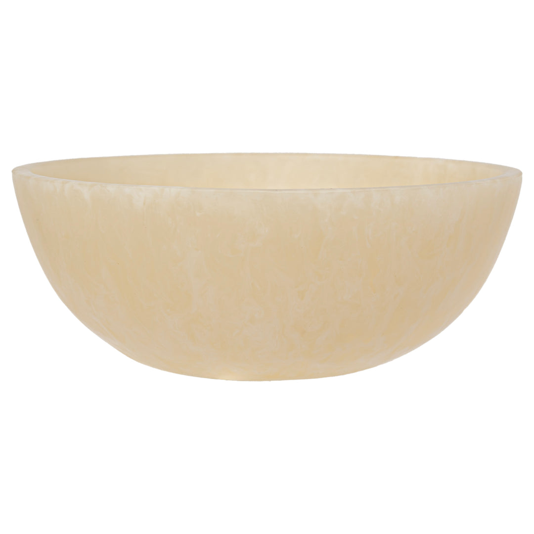 Cream Resin Bowl Small