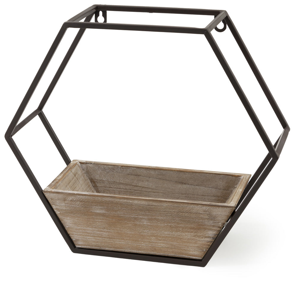 HEXAGON WALL PLANTER