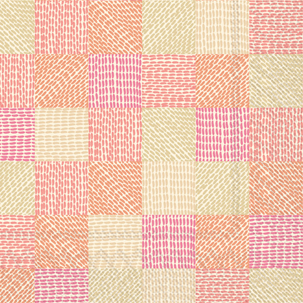 Square Sampler Cocktail Napkin Pink