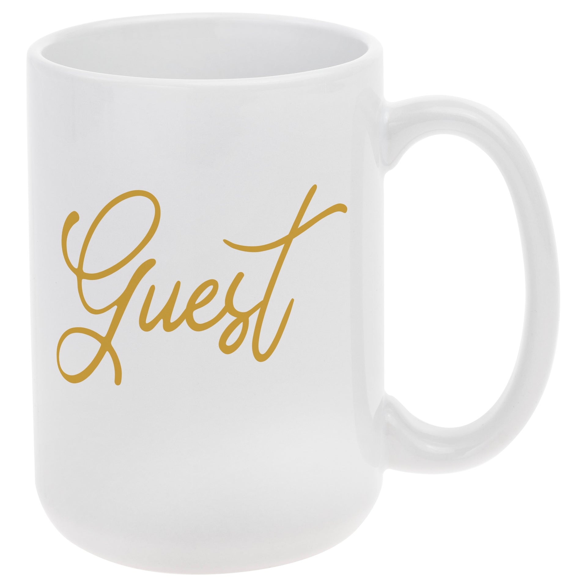 Chic Monogram Guest Mug