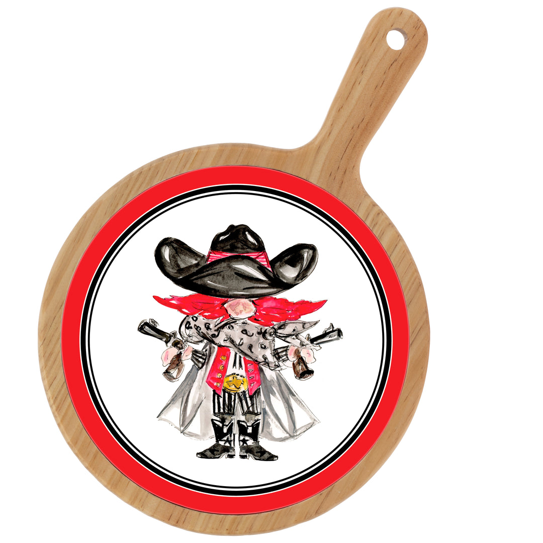Red Raider Cheeseboard