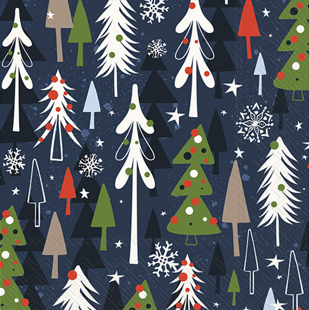 Christmas Forest Lunch Napkin