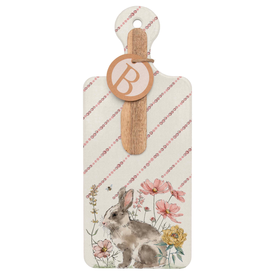 Garden Reverie Rabbit Cuterie &amp; Spreader Set