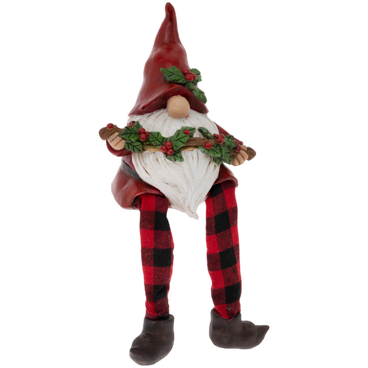 Santa Gnome Shelf Sitters (Set of 2)