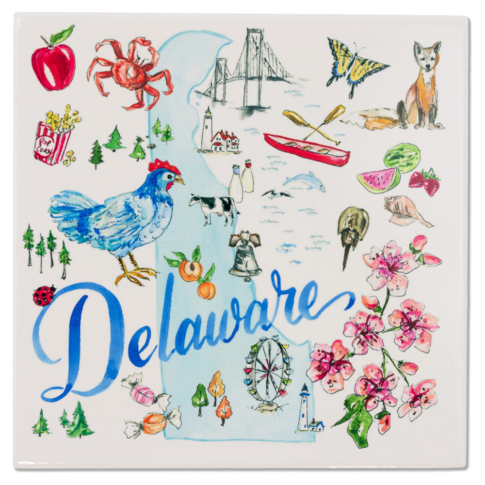 Delaware State Trivet