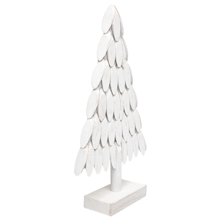 Whie Shingle Christmas Tree