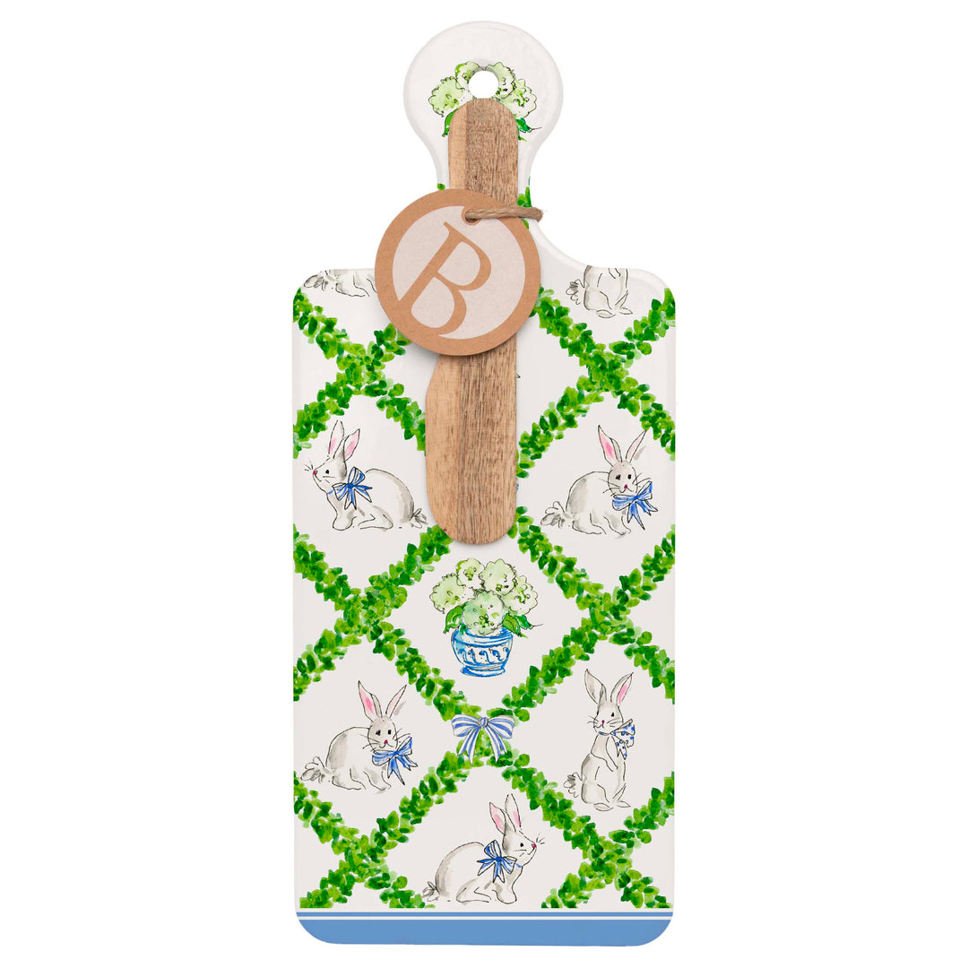 Easter Bunnies Cuterie &amp; Spreader Set