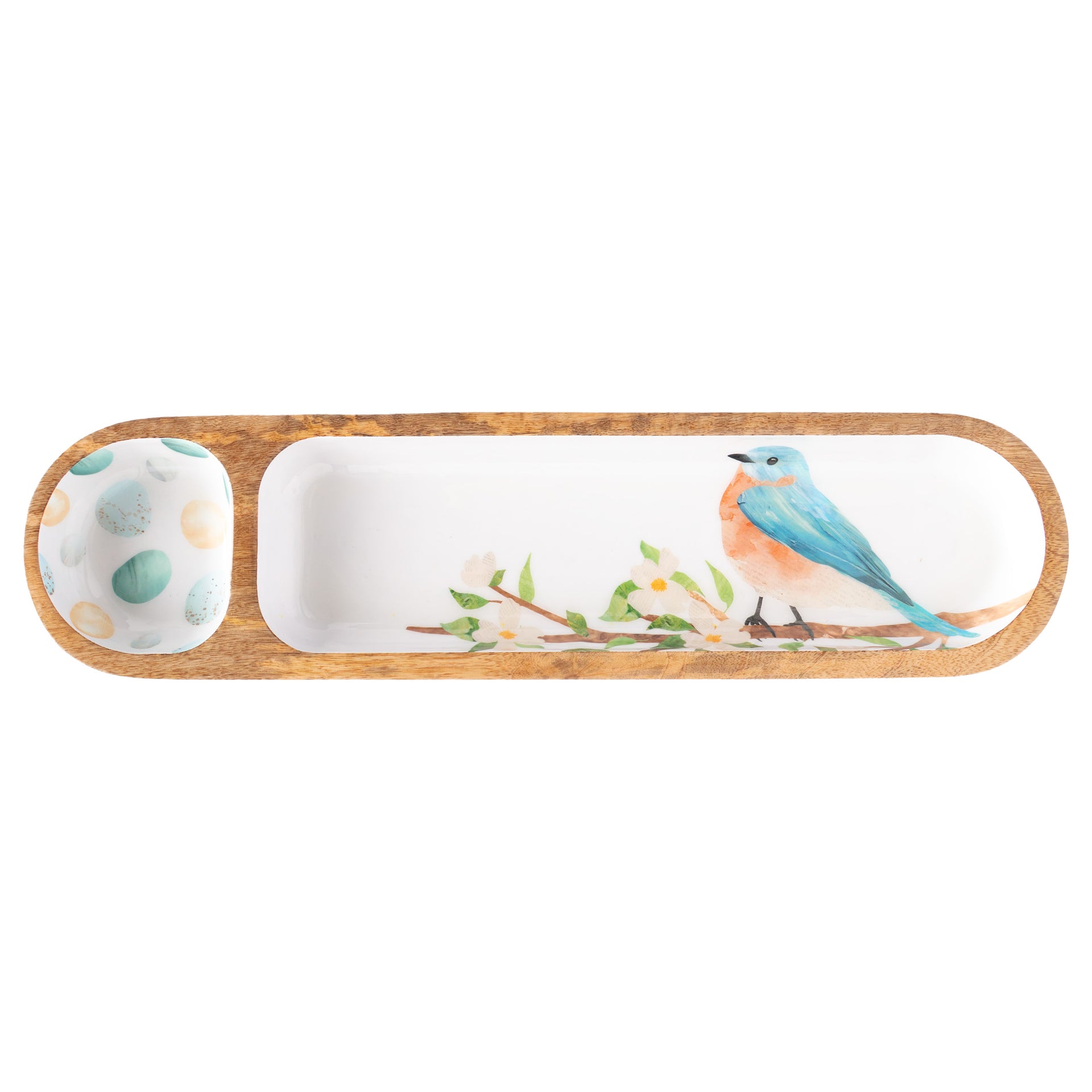 Eastern Bluebird 2 Sectioned Tray