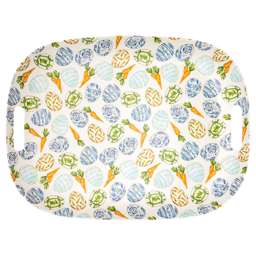 Carrot Patch Melamine Tray