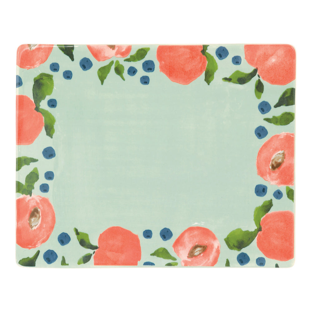 Peaches Rectangle Plate