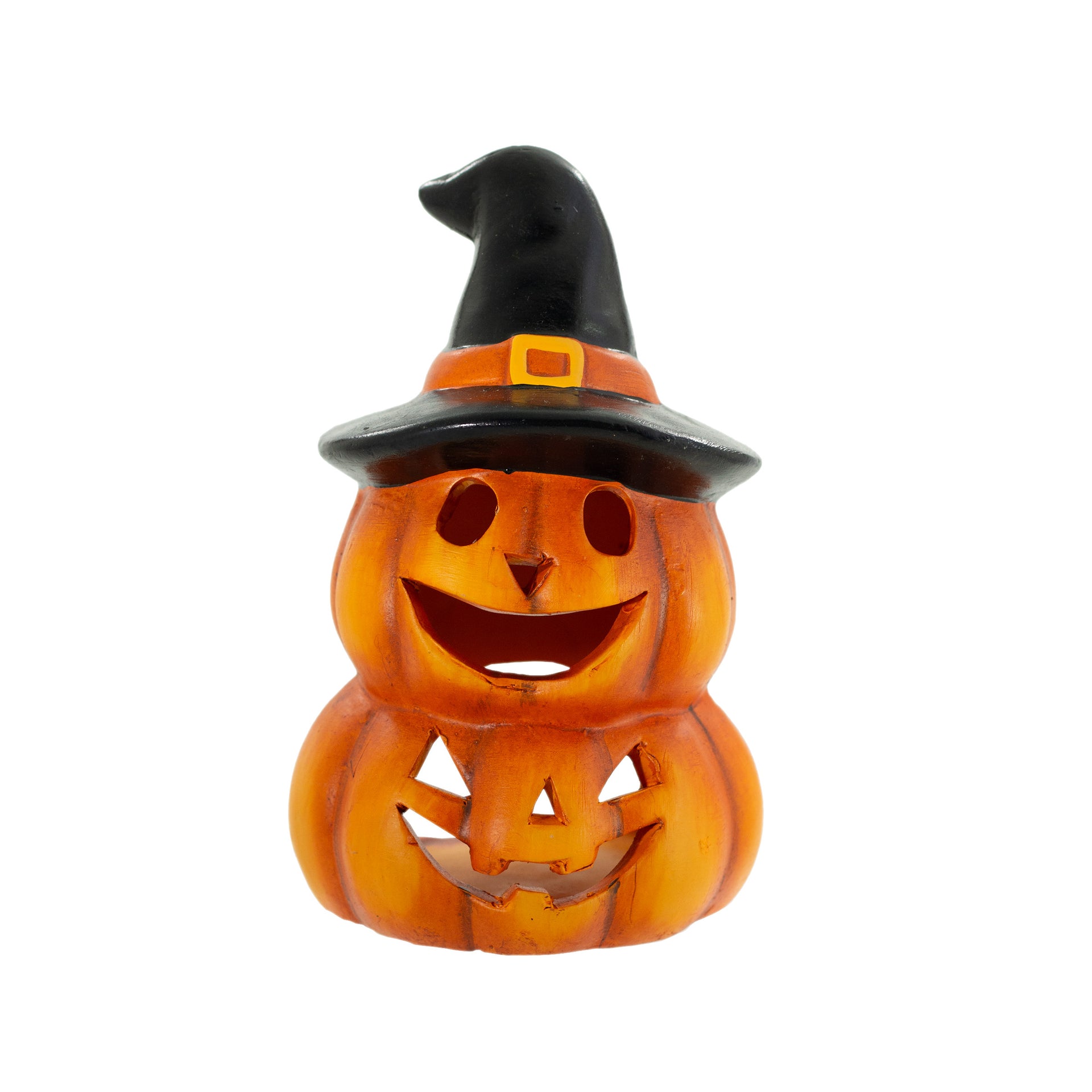 Double Stack Jack O'Lantern Decor