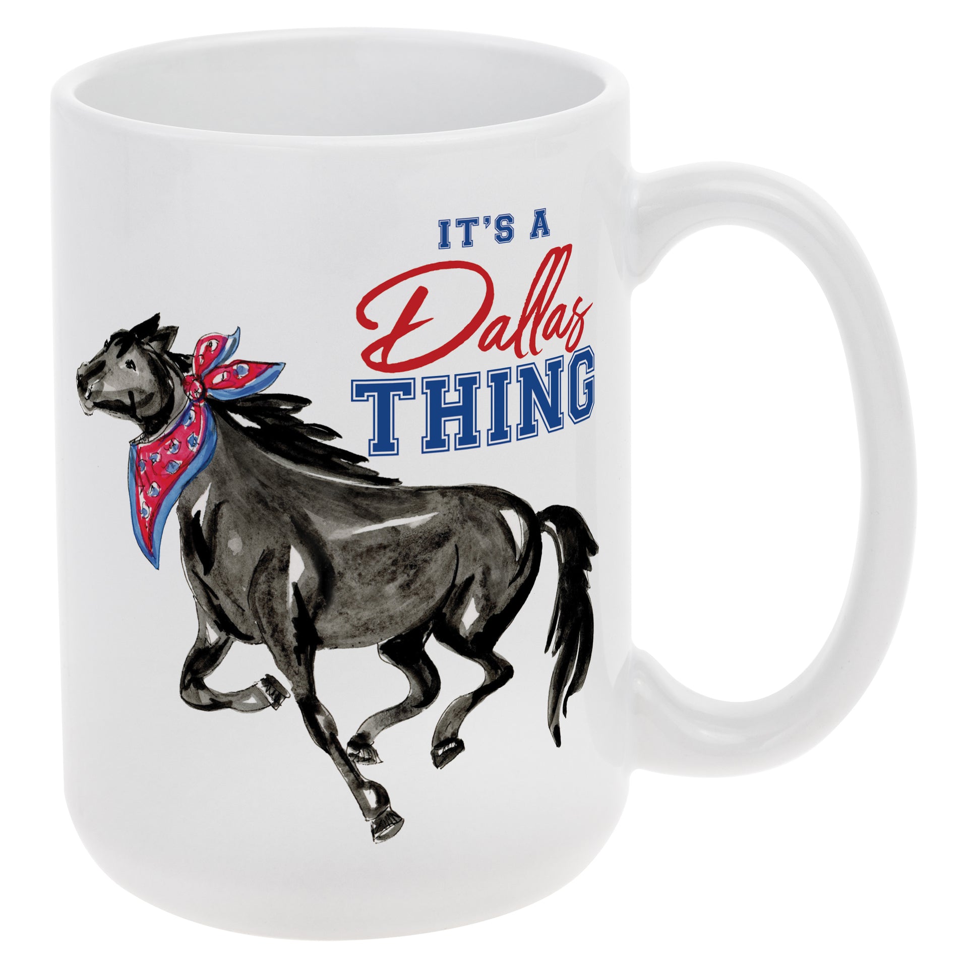 Red Mustang Mug