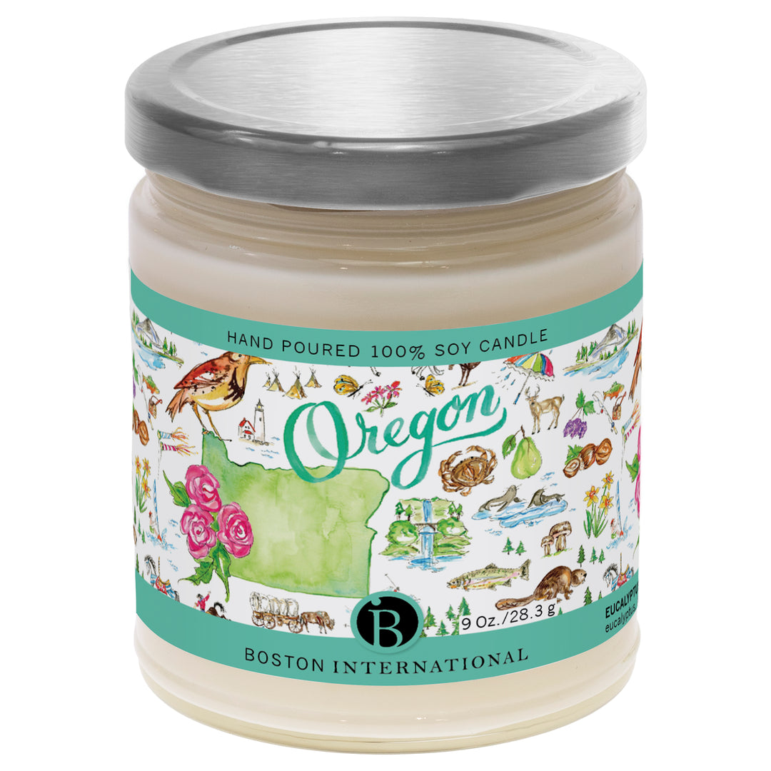 Oregon State Candle