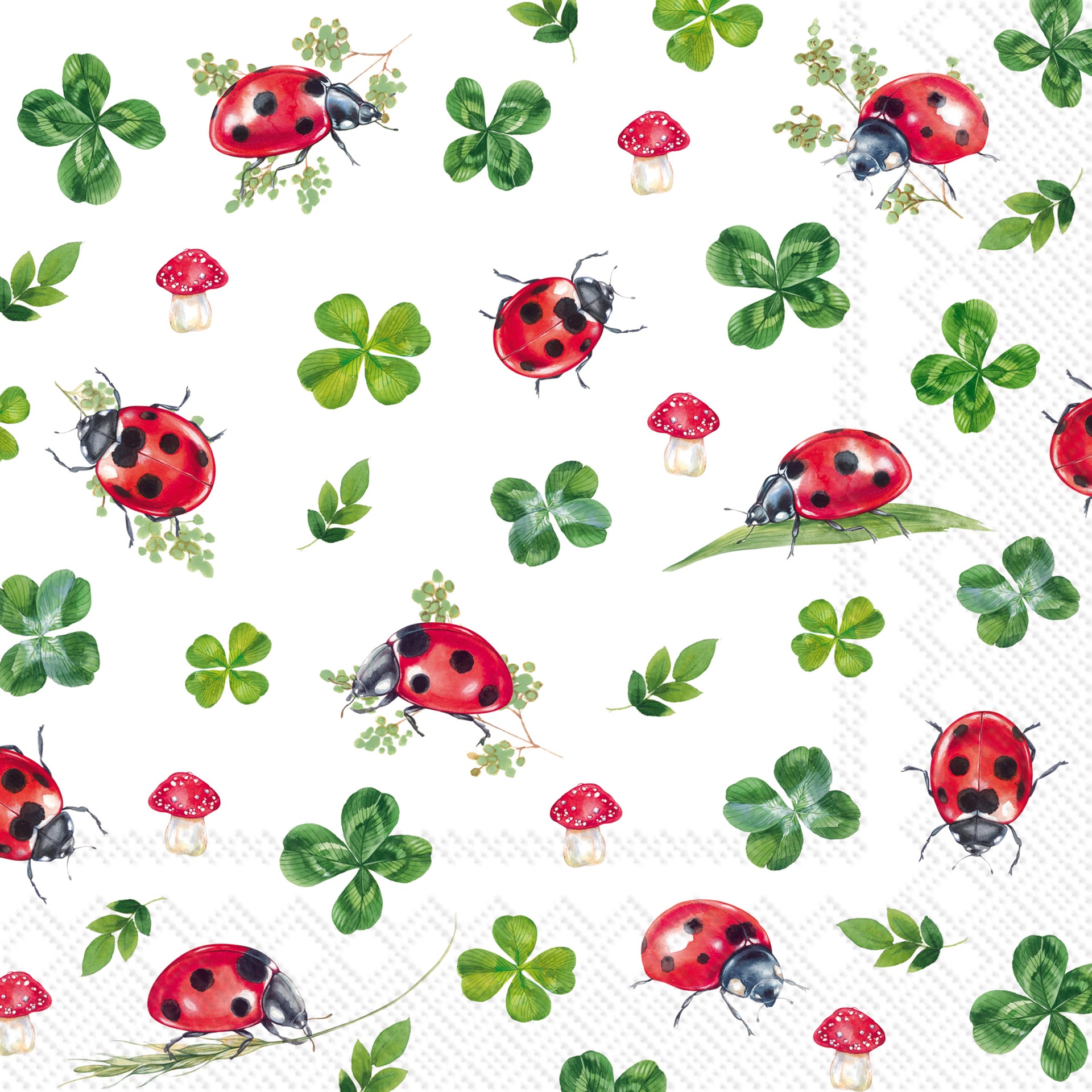 Lucky Ladybug Lunch Napkin