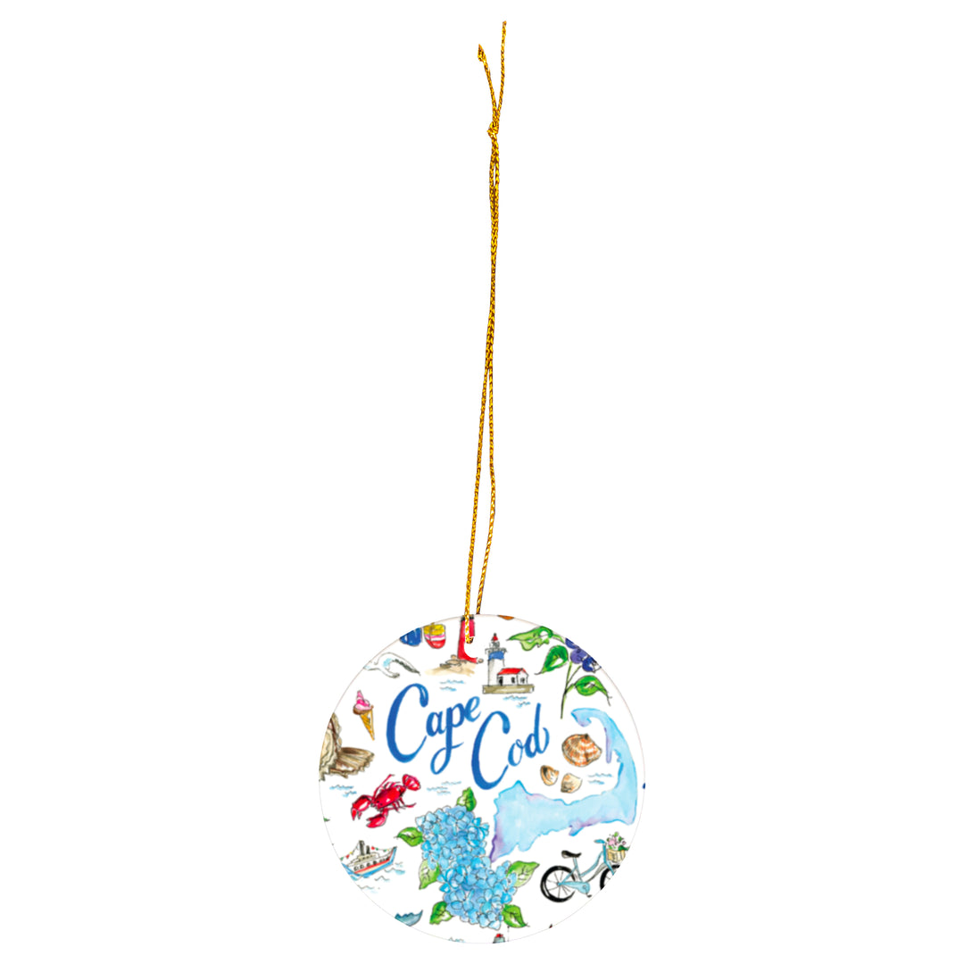 Cape Cod State Ornament