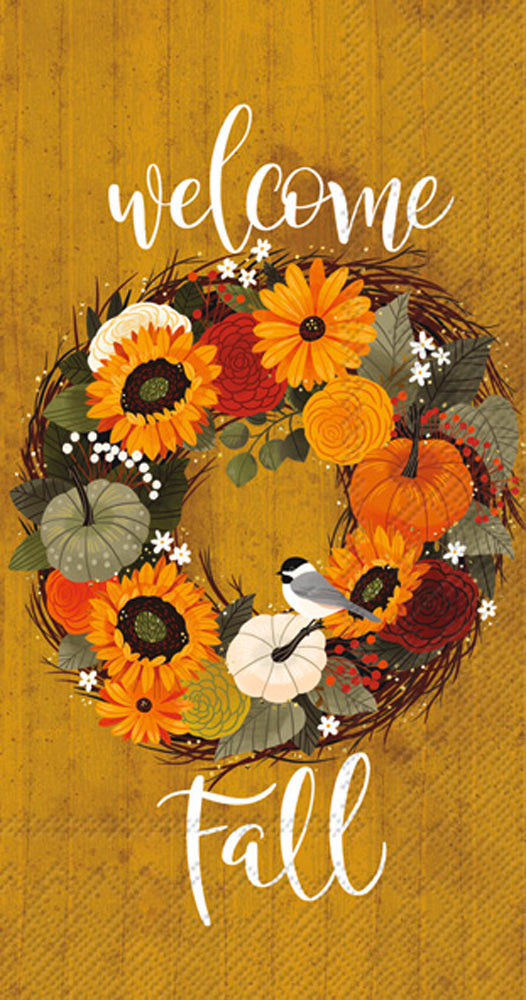 GUEST/WELCOME FALL WREATH