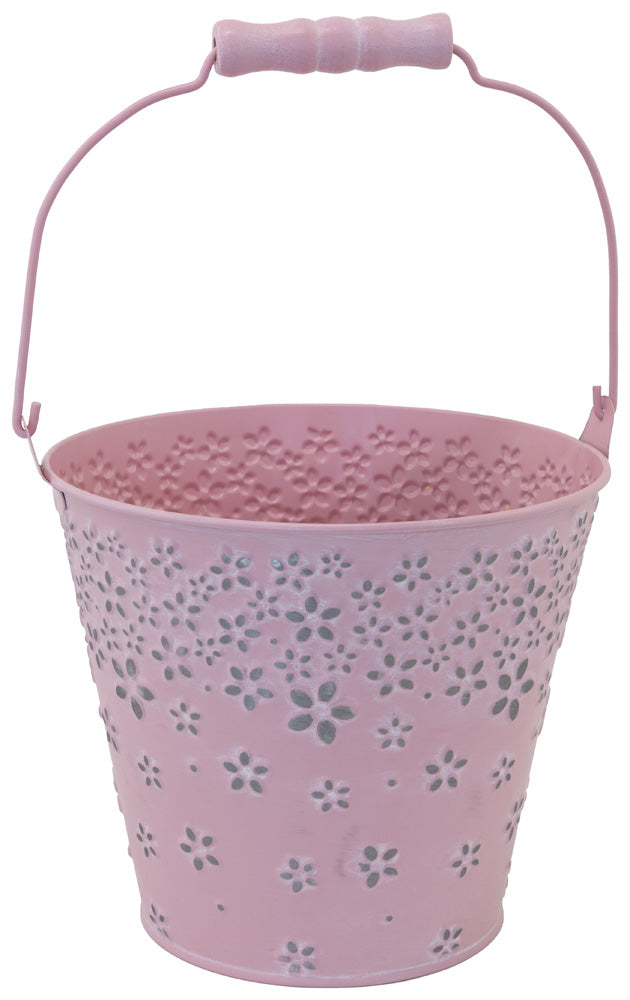 PINK FLOWER BUCKET