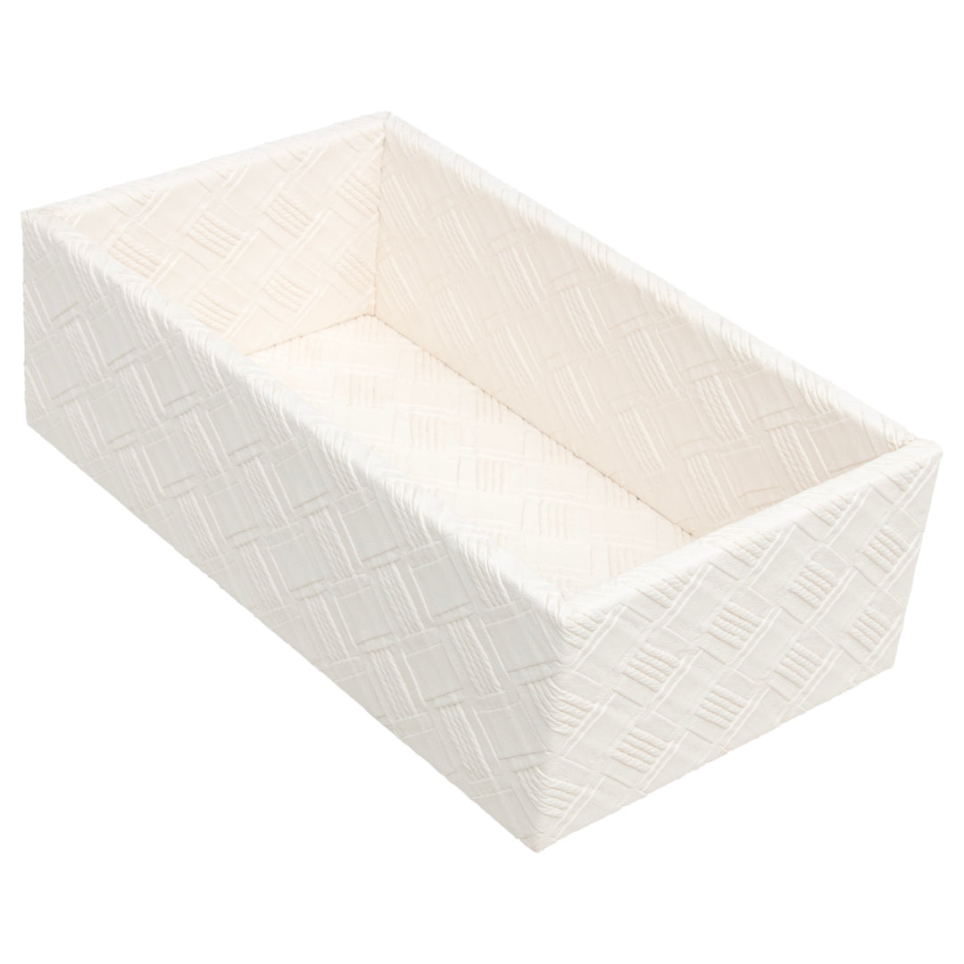 Cross Stitch Cream Guest Caddy