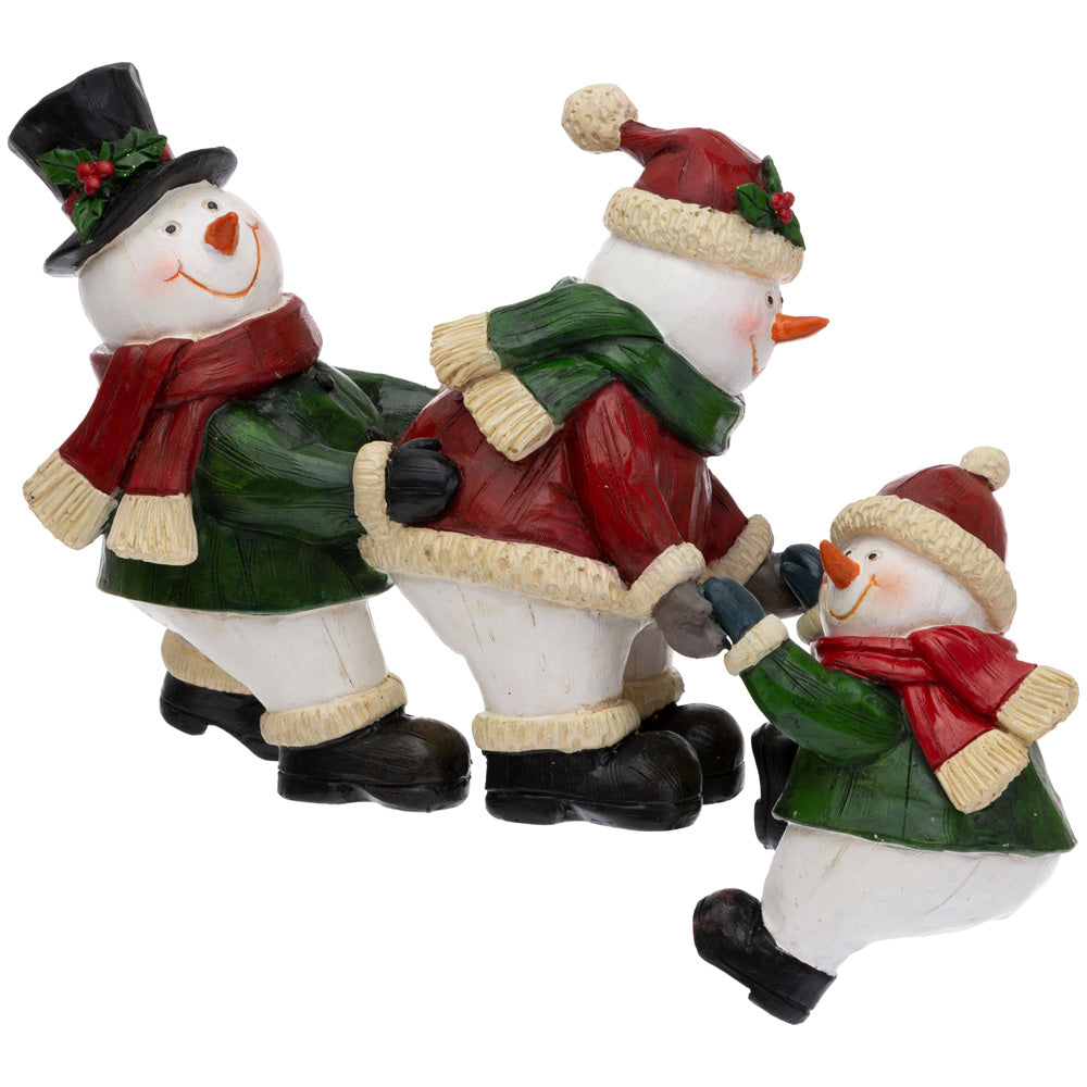 HELPING SNOWMEN SHELF CLIMBER