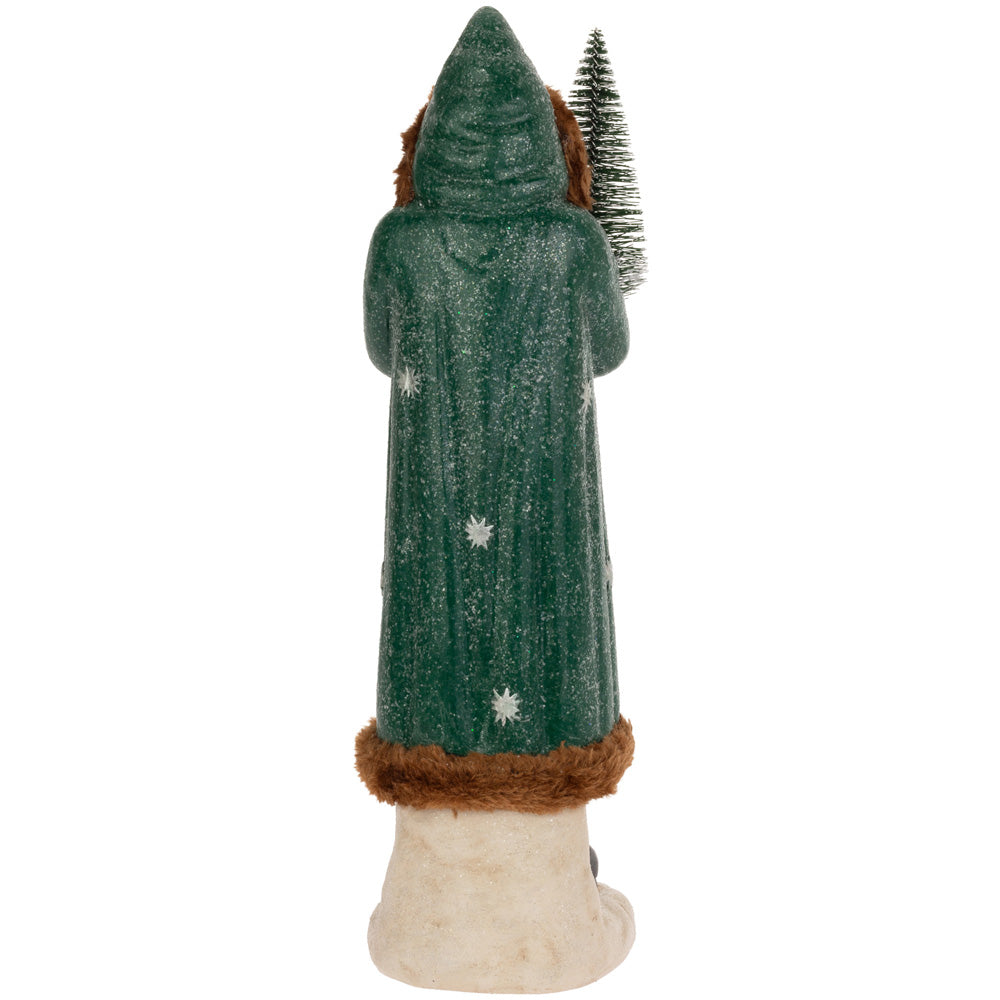 Dark Green Hooded Saint Nick