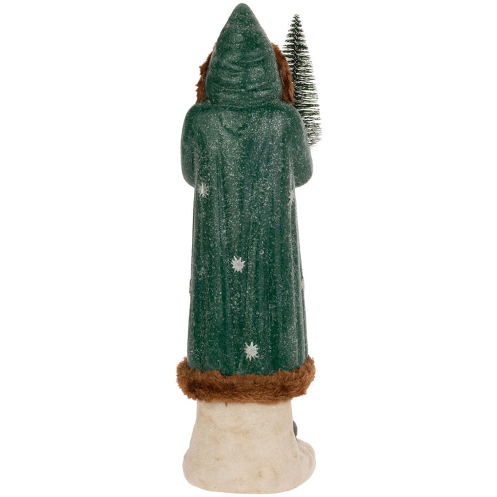 Dark Green Hooded Saint Nick