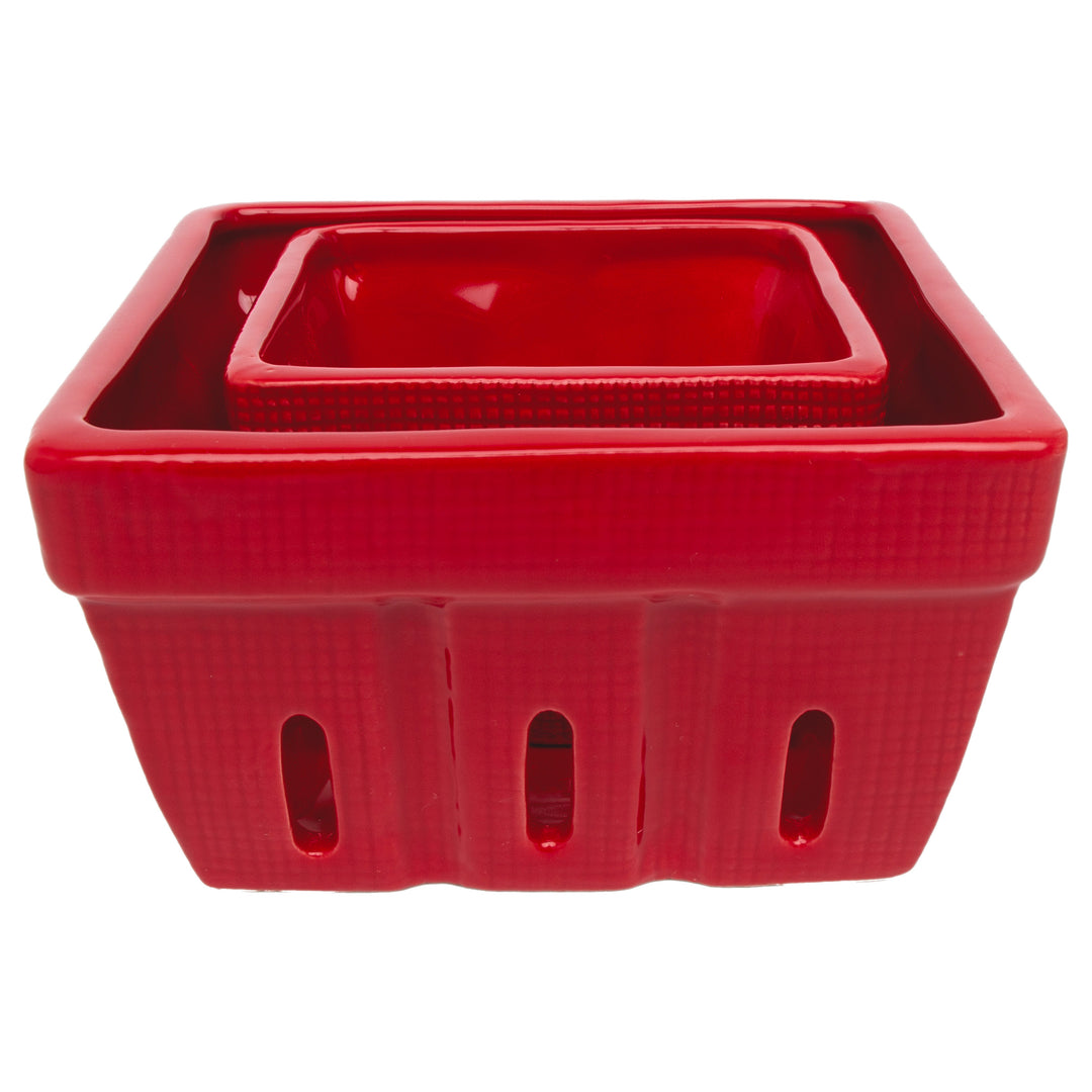 Red Berry Bowls (Set of 2)