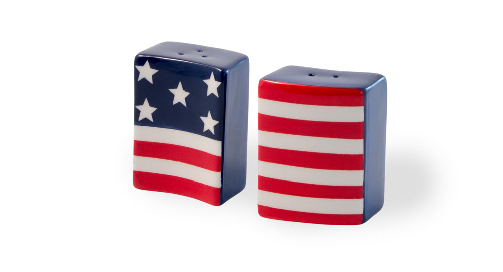 Flag Salt & Pepper Set Stars & Stripes