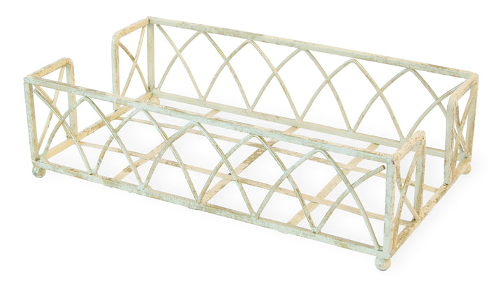 Arch Guest Caddy Antique White